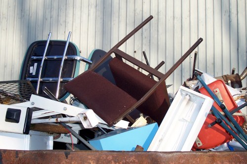 Team handling office furniture removal in Tooting Bec